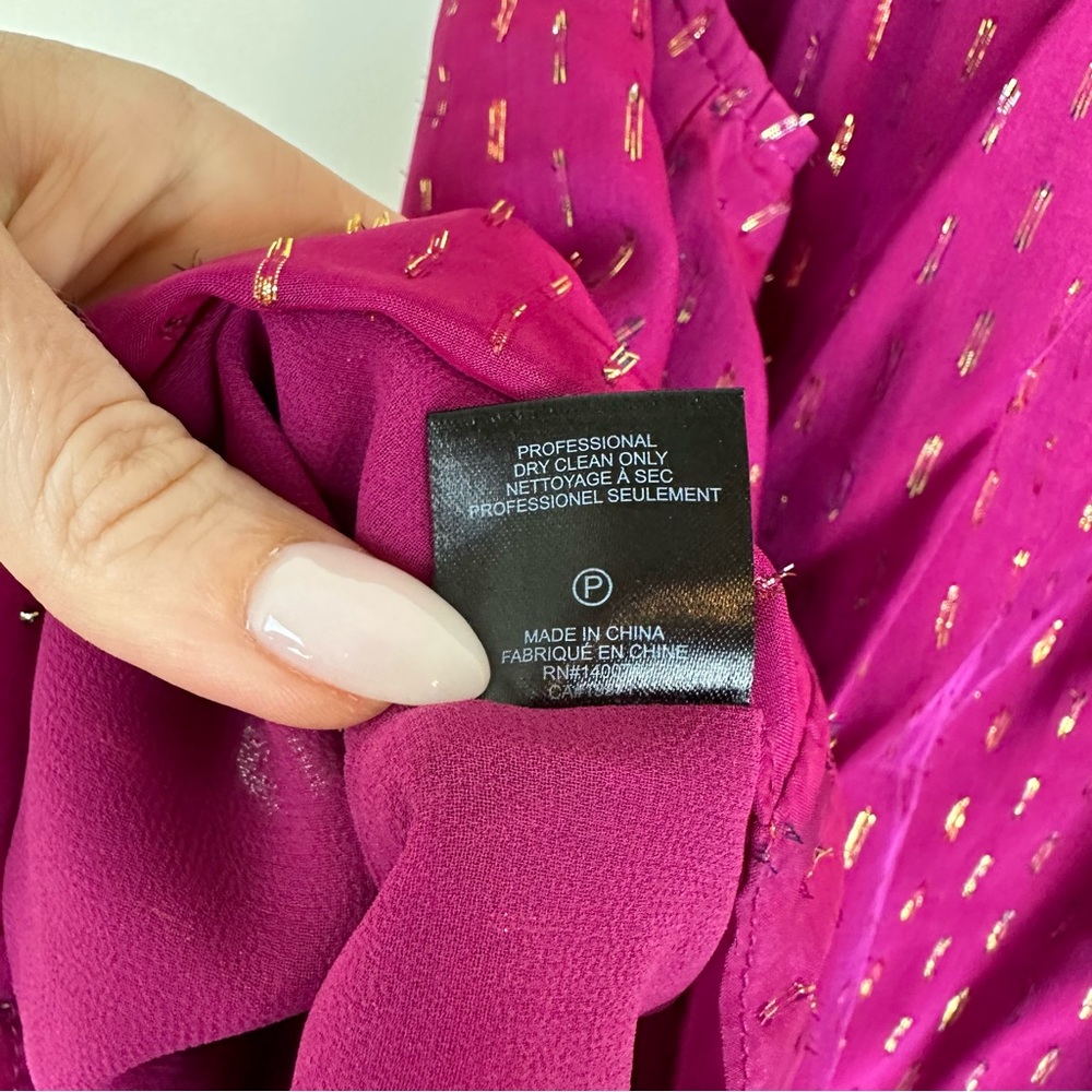 Generation Love Peggy Lurex Silk Blouse and Skirt Matching Set - Picture 8 of 16